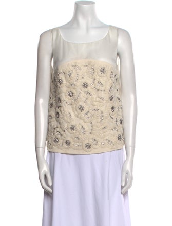 Chloé Silk Printed Top