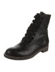 Chloé Leather Combat Boots