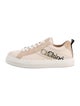 Chloé Canvas Graphic Print Sneakers