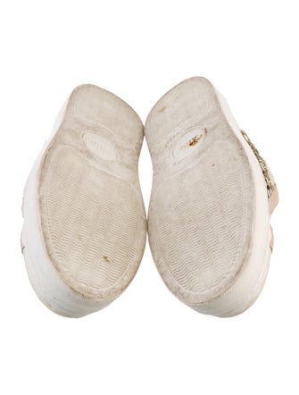 Chloé Canvas Graphic Print Sneakers