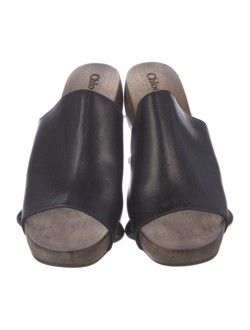 Chloé Leather Slides