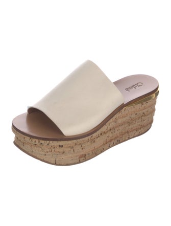 Chloé Leather Slides