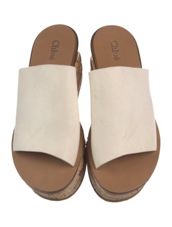 Chloé Leather Slides