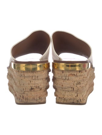 Chloé Leather Slides