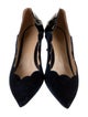 Chloé Suede Scalloped Accent Pumps