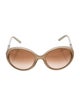 Chloé Oversize Gradient Sunglasses
