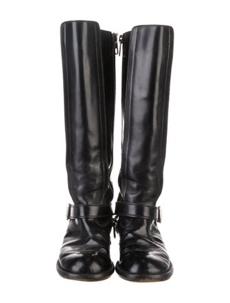 Chloé Leather Riding Boots
