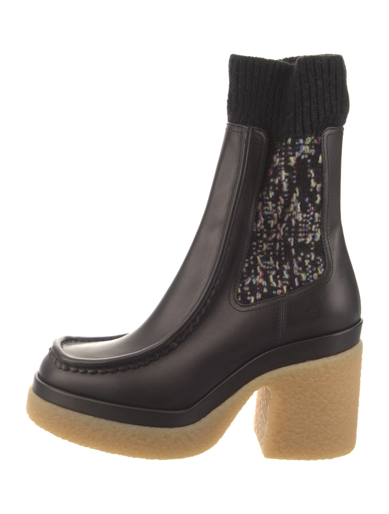 Chloé Jamie Leather Sock Boots