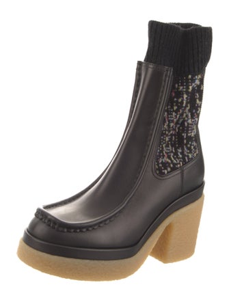 Chloé Jamie Leather Sock Boots