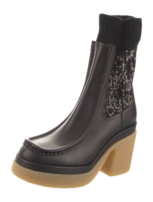 Chloé Jamie Leather Sock Boots