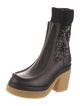Chloé Jamie Leather Sock Boots
