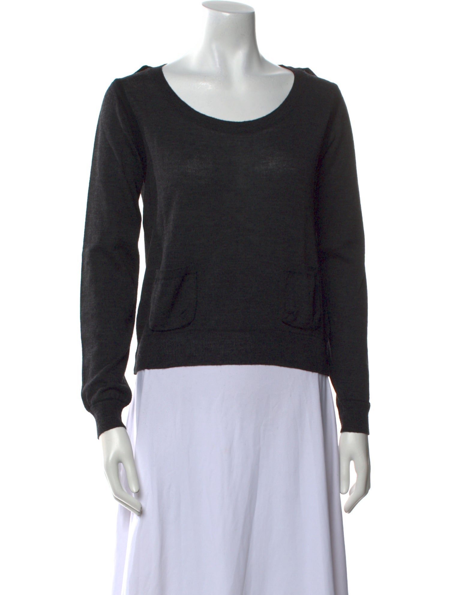 Chloé Merino Wool Scoop Neck Sweater