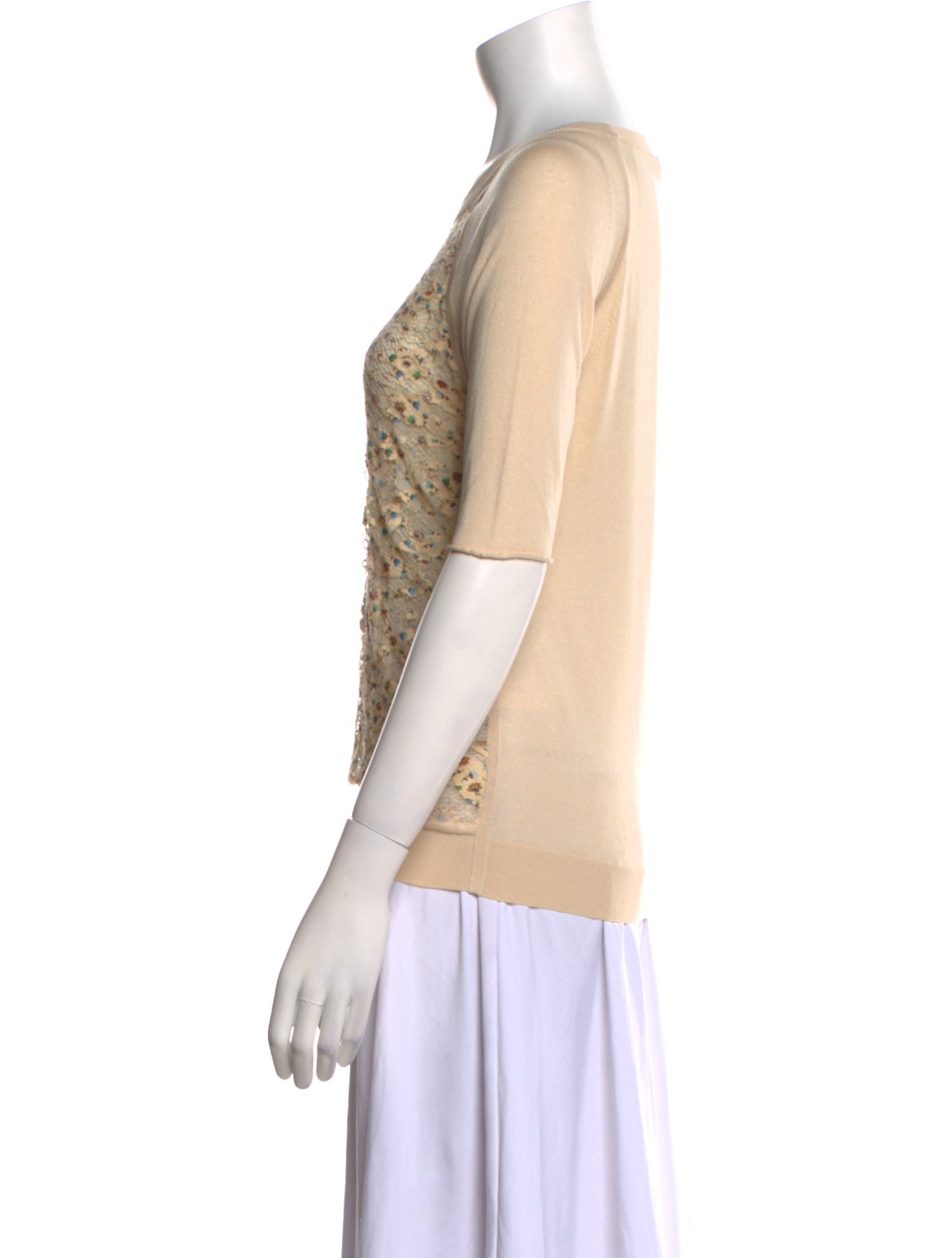 Chloé 2016 Silk T-Shirt