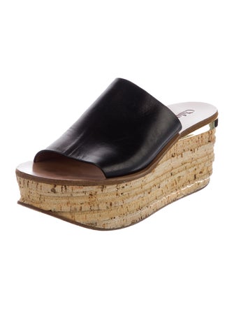 Chloé Leather Slides