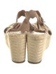 Chloé Suede Studded Accents Espadrilles