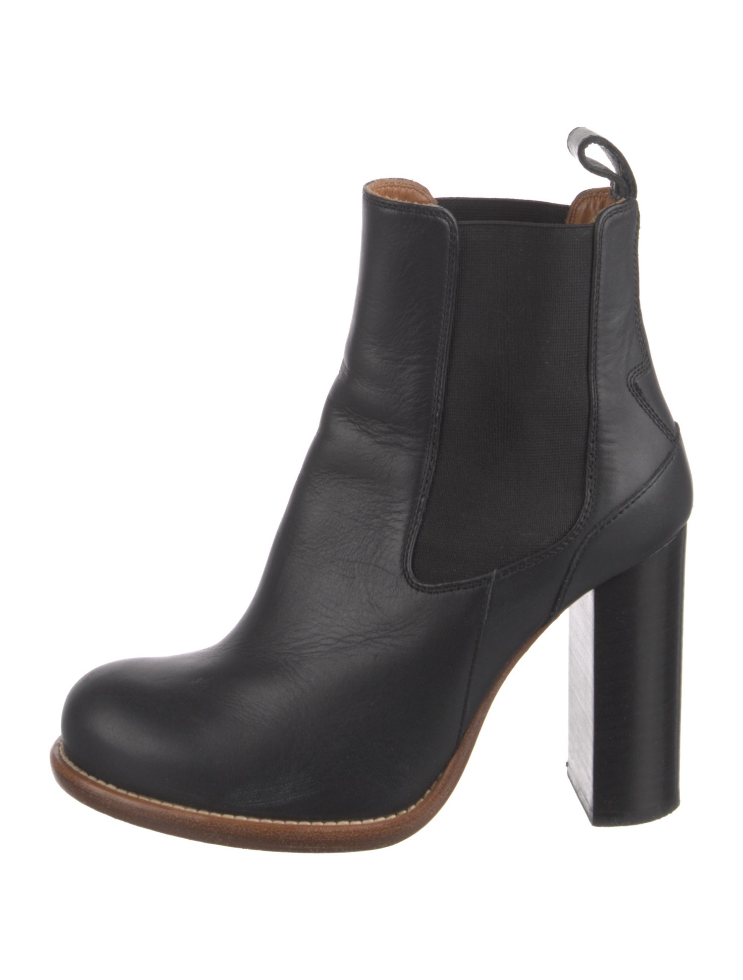 Chloé Leather Chelsea Boots