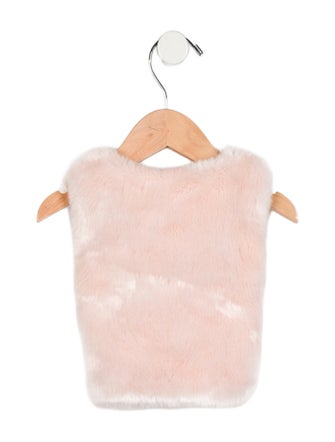 Chloé Infant Girl's Faux Fur Vest