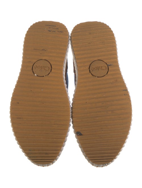 Chloé Mesh Colorblock Pattern Sneakers