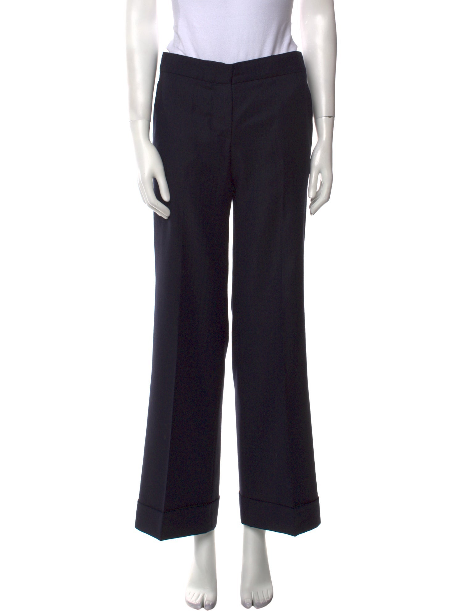 Chloé Wool Wide Leg Pants