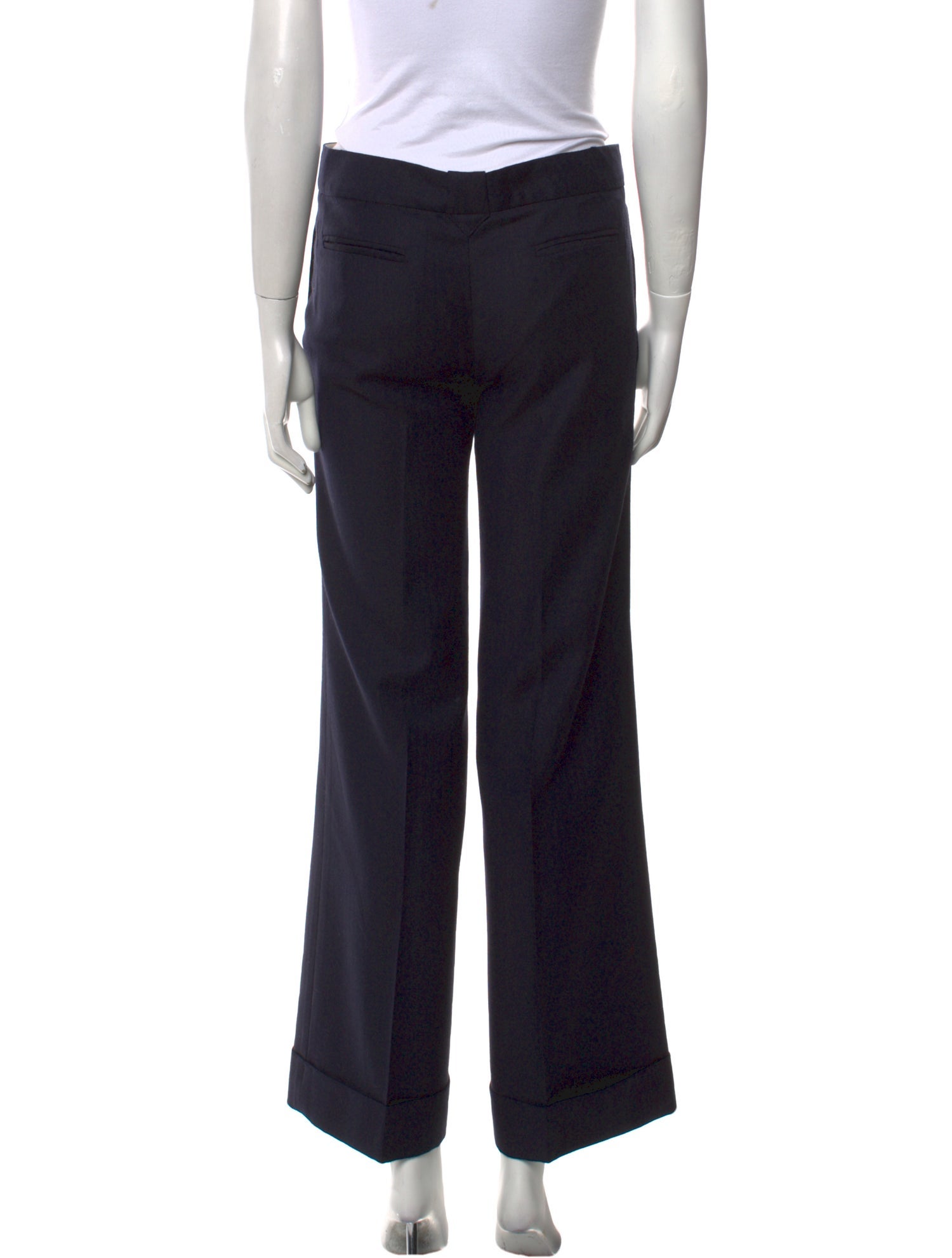 Chloé Wool Wide Leg Pants