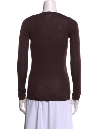 Chloé Merino Wool Scoop Neck T-Shirt