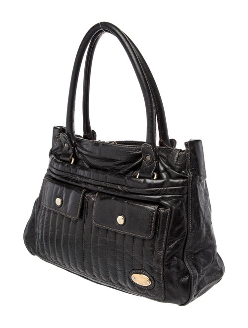 Chloé Leather Top Handle Bag