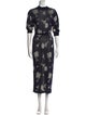 Chloé Floral Print Long Dress
