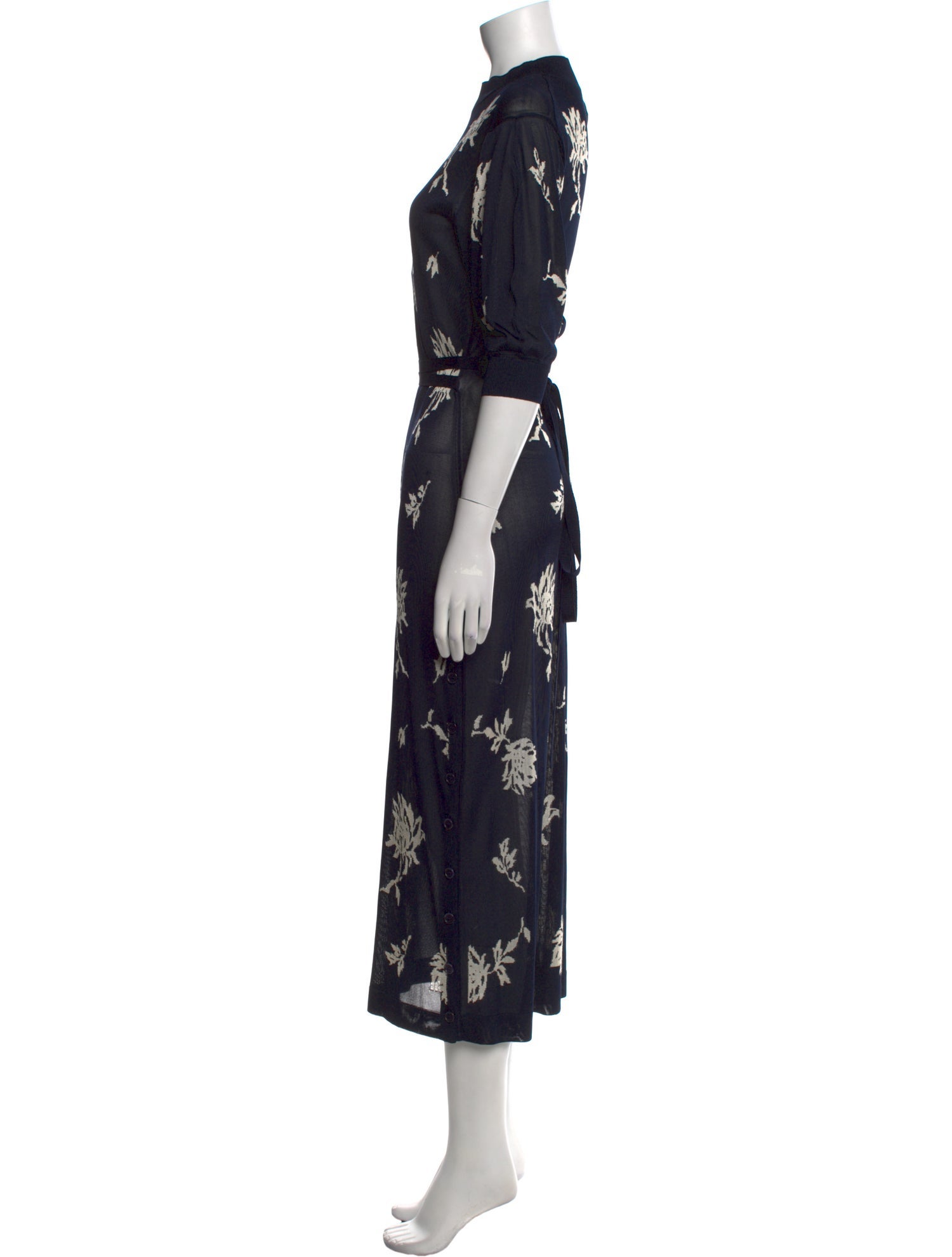Chloé Floral Print Long Dress