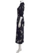 Chloé Floral Print Long Dress