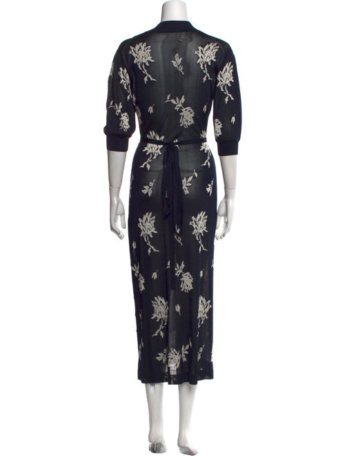 Chloé Floral Print Long Dress