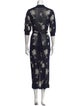 Chloé Floral Print Long Dress