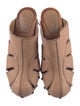 Chloé Leather Cutout Accent Mules
