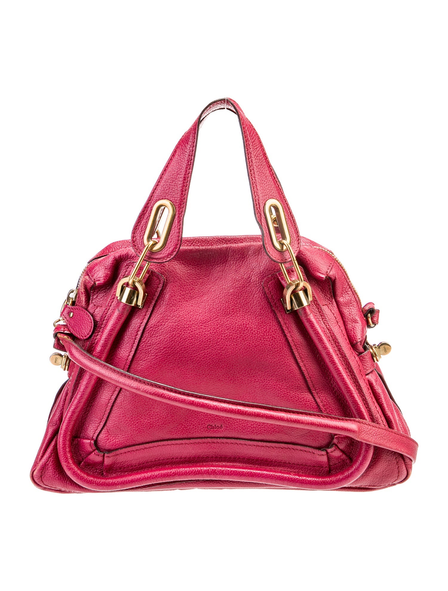Chloé Leather Top Handle Bag