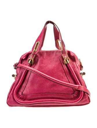 Chloé Leather Top Handle Bag