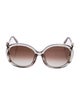 Chloé Oversize Gradient Sunglasses