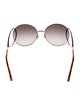 Chloé Oversize Gradient Sunglasses