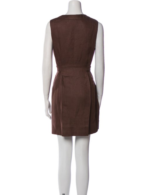 Chloé Linen Mini Dress