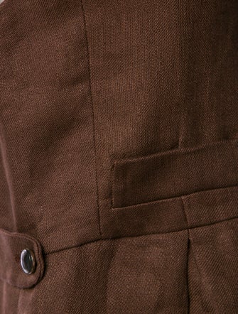 Chloé Linen Mini Dress