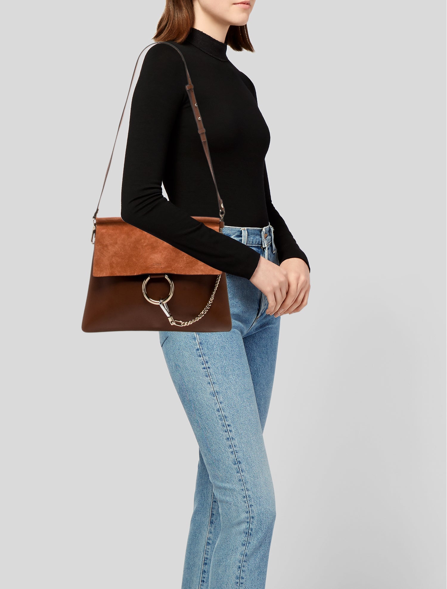 Chloé Leather Top Handle Bag