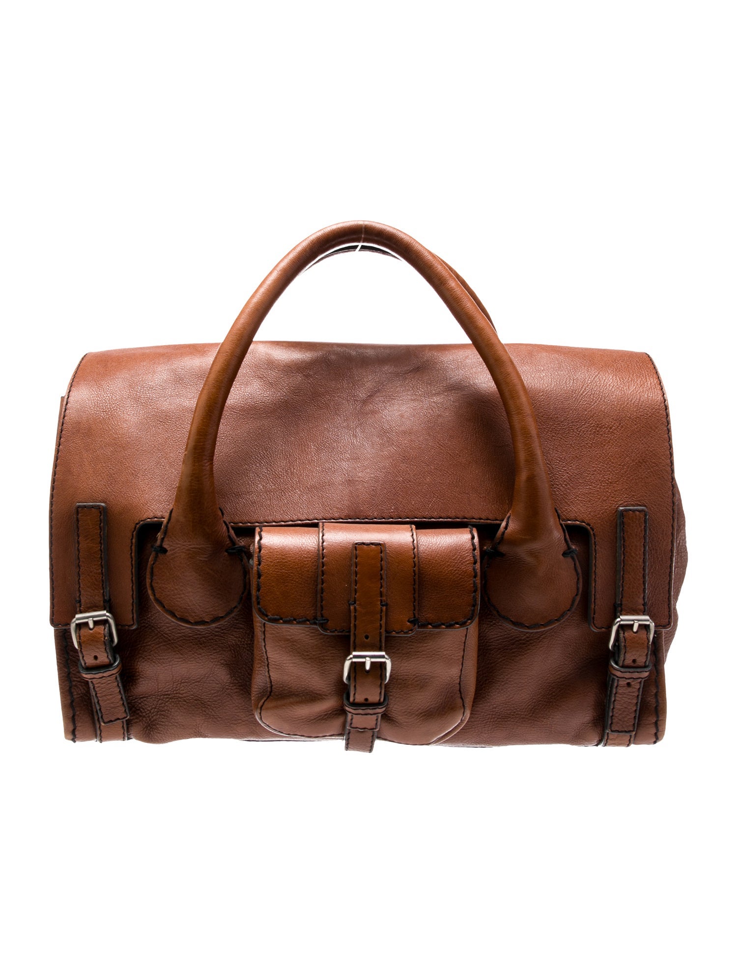 Chloé Leather Top Handle Bag