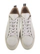 Chloé Leather Scalloped Accent Sneakers