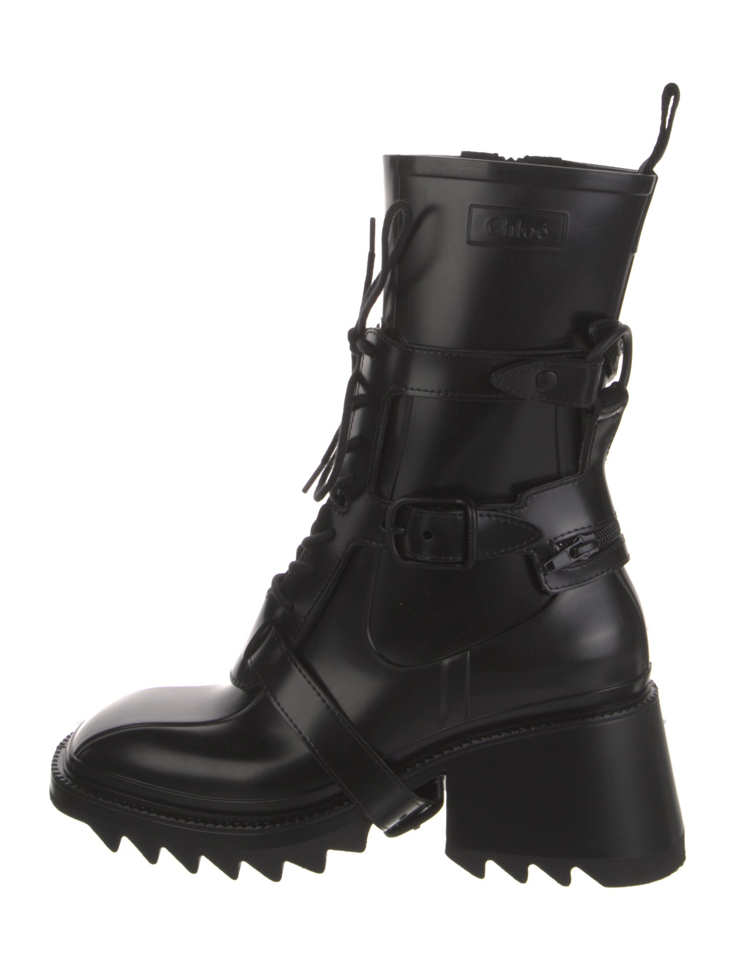 Chloé Rubber Rain Boots w/ Tags