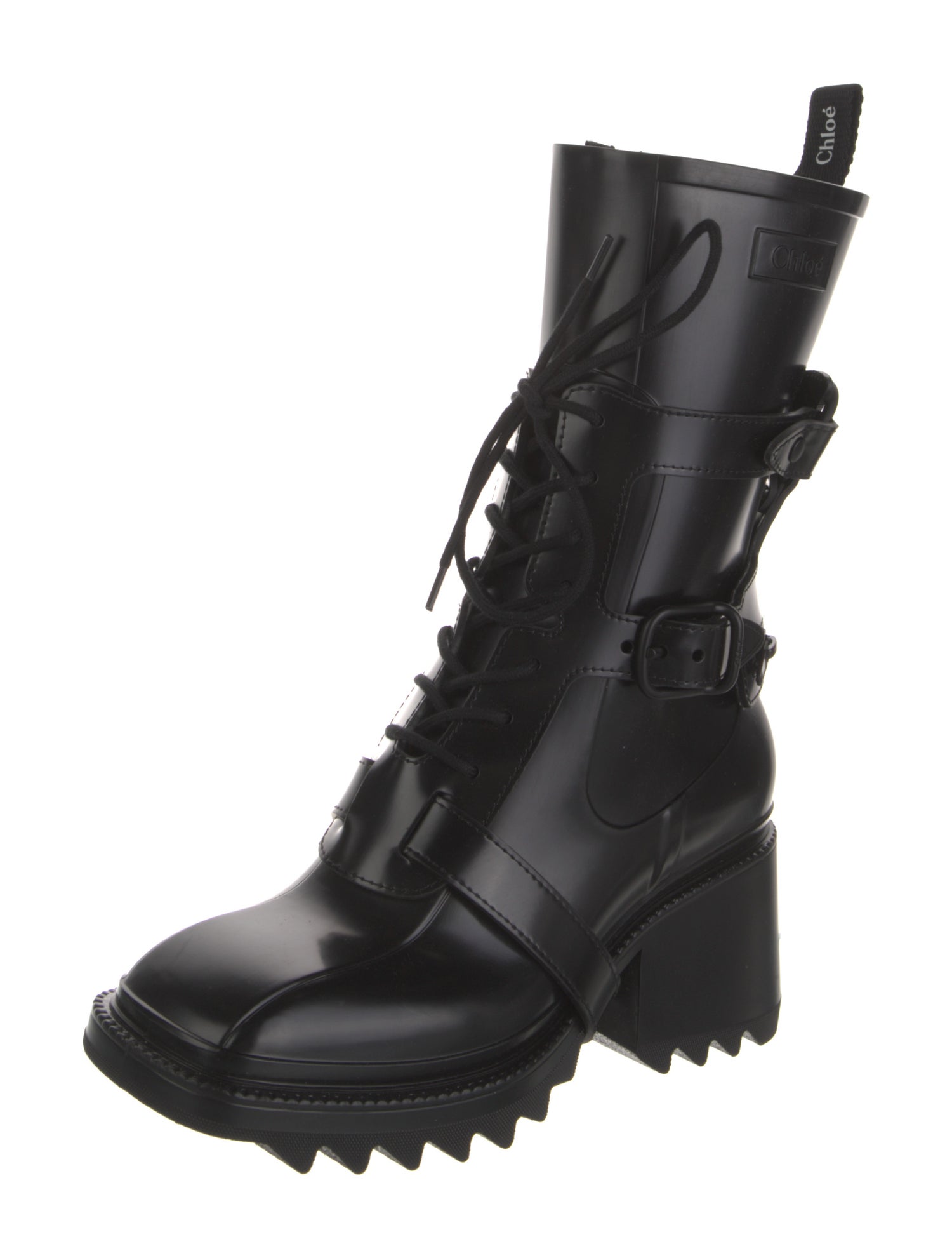 Chloé Rubber Rain Boots w/ Tags