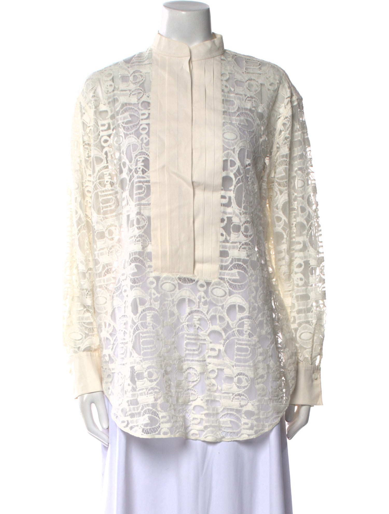 Chloé Lace Printed Tunic