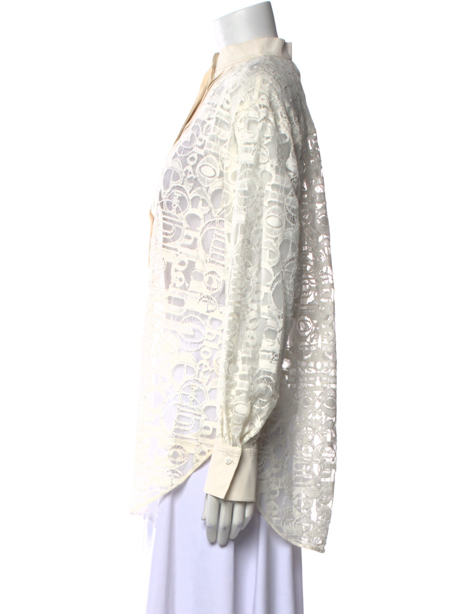 Chloé Lace Printed Tunic