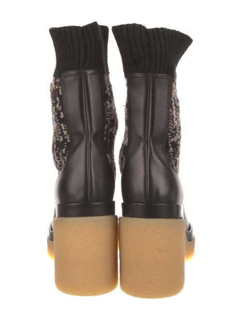 Chloé Leather Sock Boots
