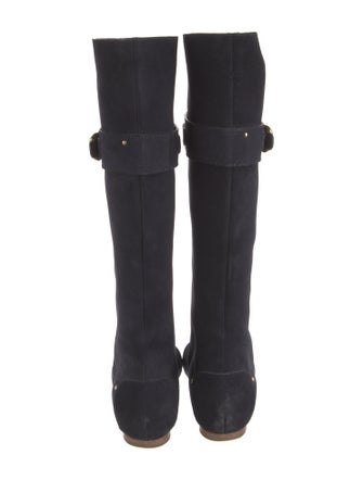 Chloé Suede Riding Boots