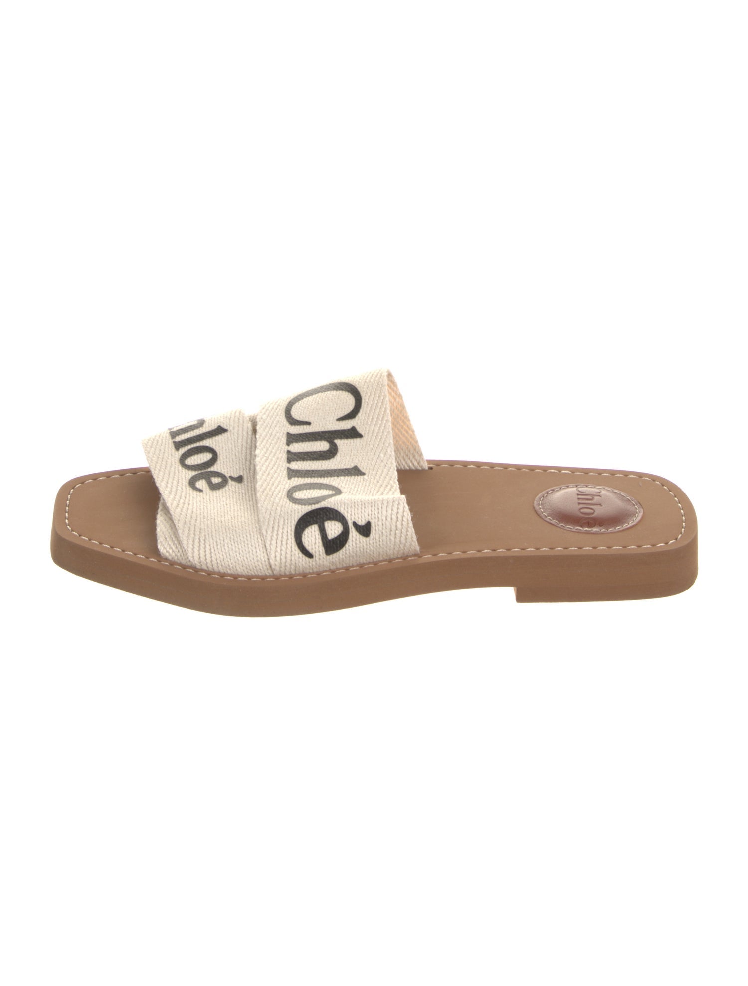 Chloé Canvas Printed Slides
