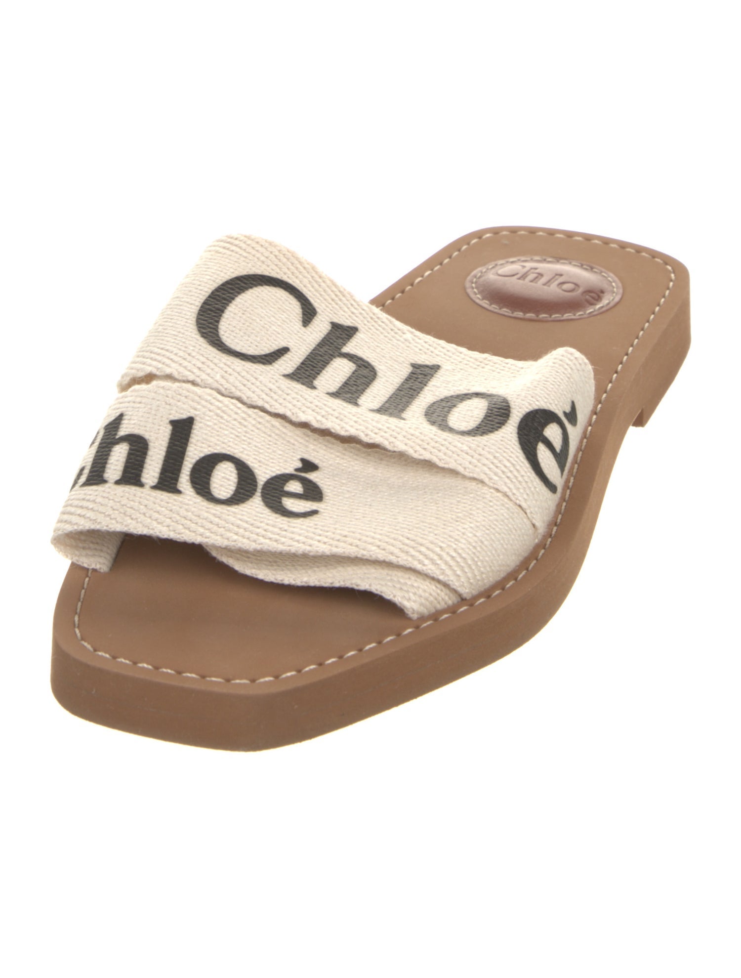 Chloé Canvas Printed Slides
