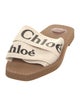 Chloé Canvas Printed Slides